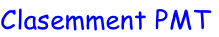 Clasemment PMT