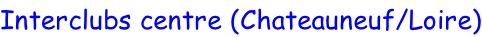 Interclubs centre (Chateauneuf/Loire)